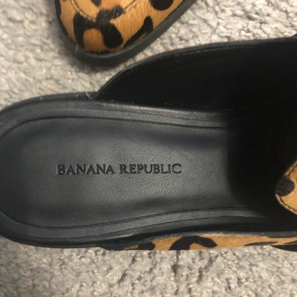 Horsehair slides Banana Republic 8.5 euc - Picture 4 of 5